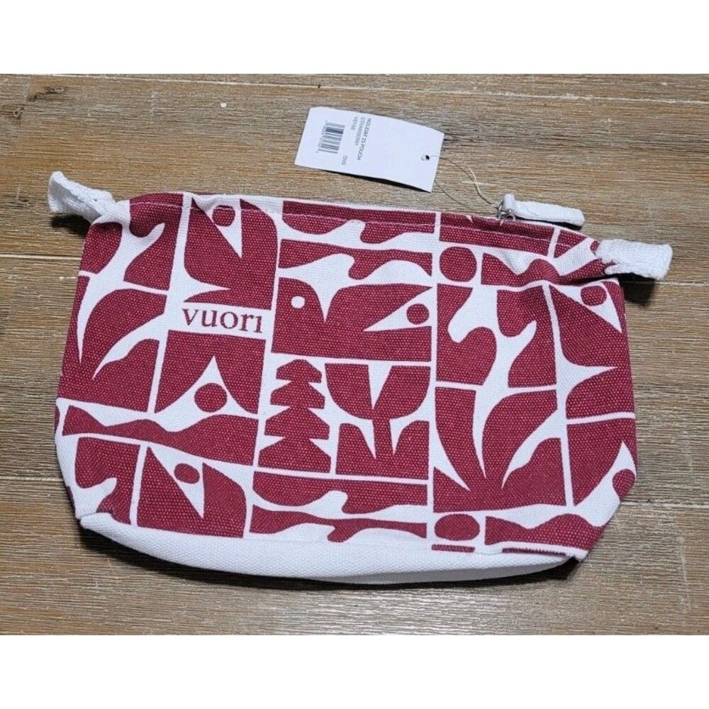 Vuori Limited Edition Holiday 2025 Canvas Zippered Pouch Bag NWT Cody Hudson